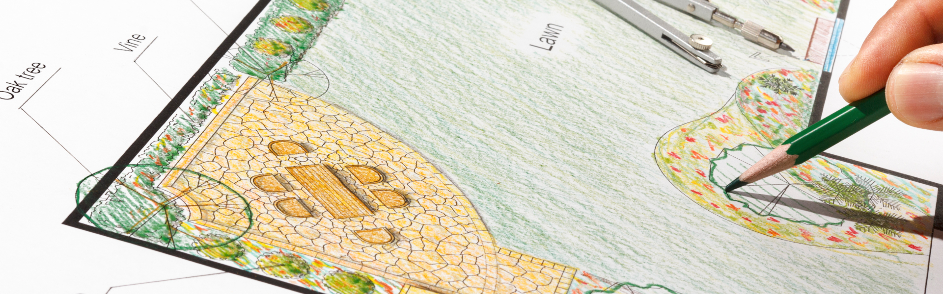 Landscape architect design garden plan Bethesda LandscapingNatures